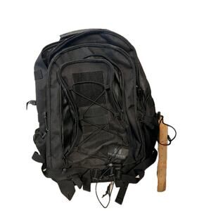 Humvee Black Tactical Backpack